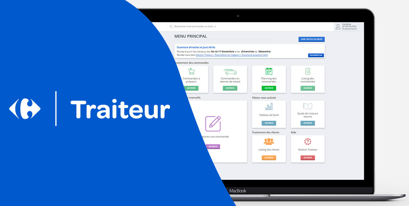 Digitalisation d’un process de commande en magasin